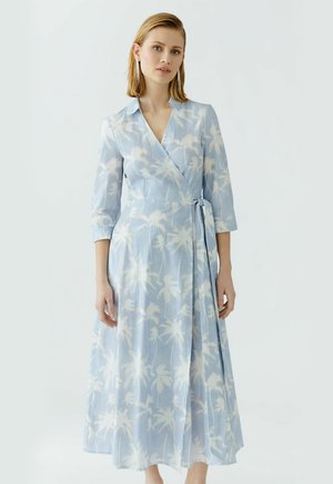WICKEL - Day dress - blue white