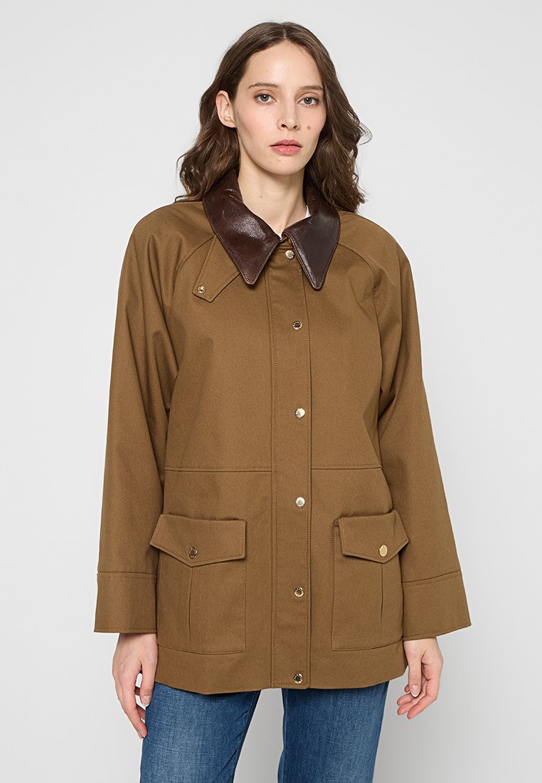 sandro Parka bruin
