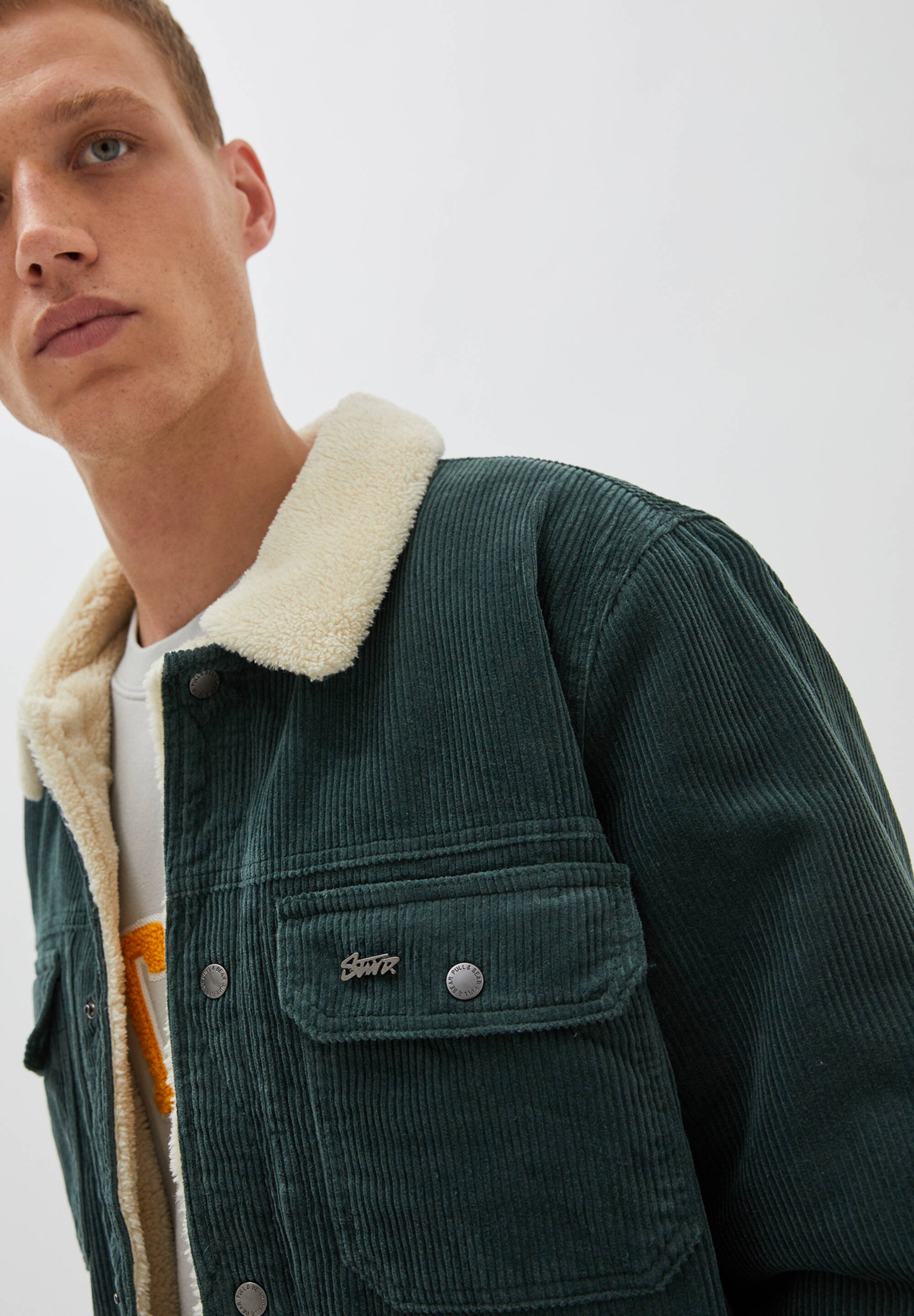 dark green cord jacket