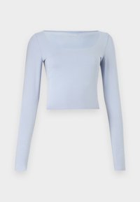 Soft Stretch Seamless Fabric Scoop Top - Långärmad tröja - zen blue