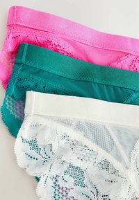 Next 3 PACK LEG - Slip - pink/green/cream