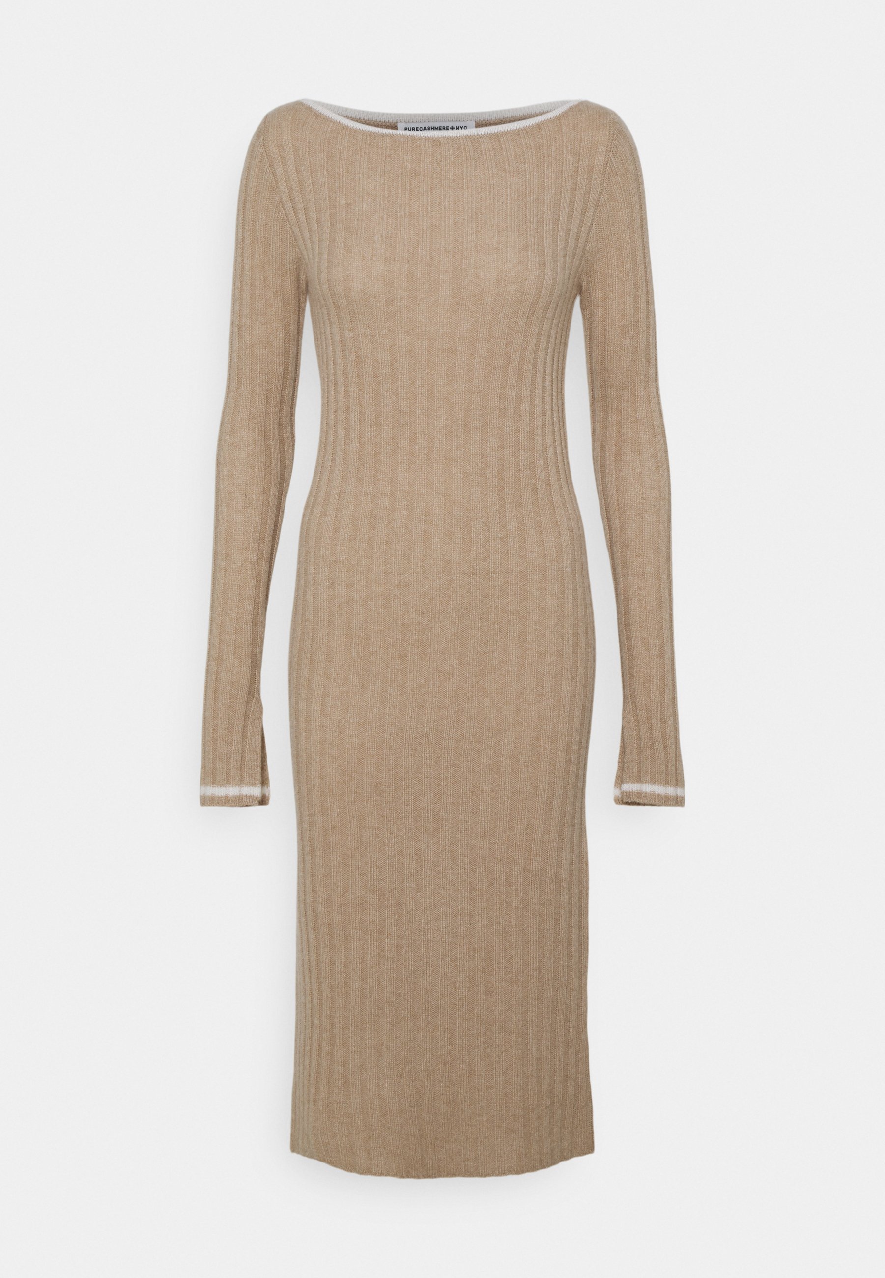 baby blue ribbed polo shift dress