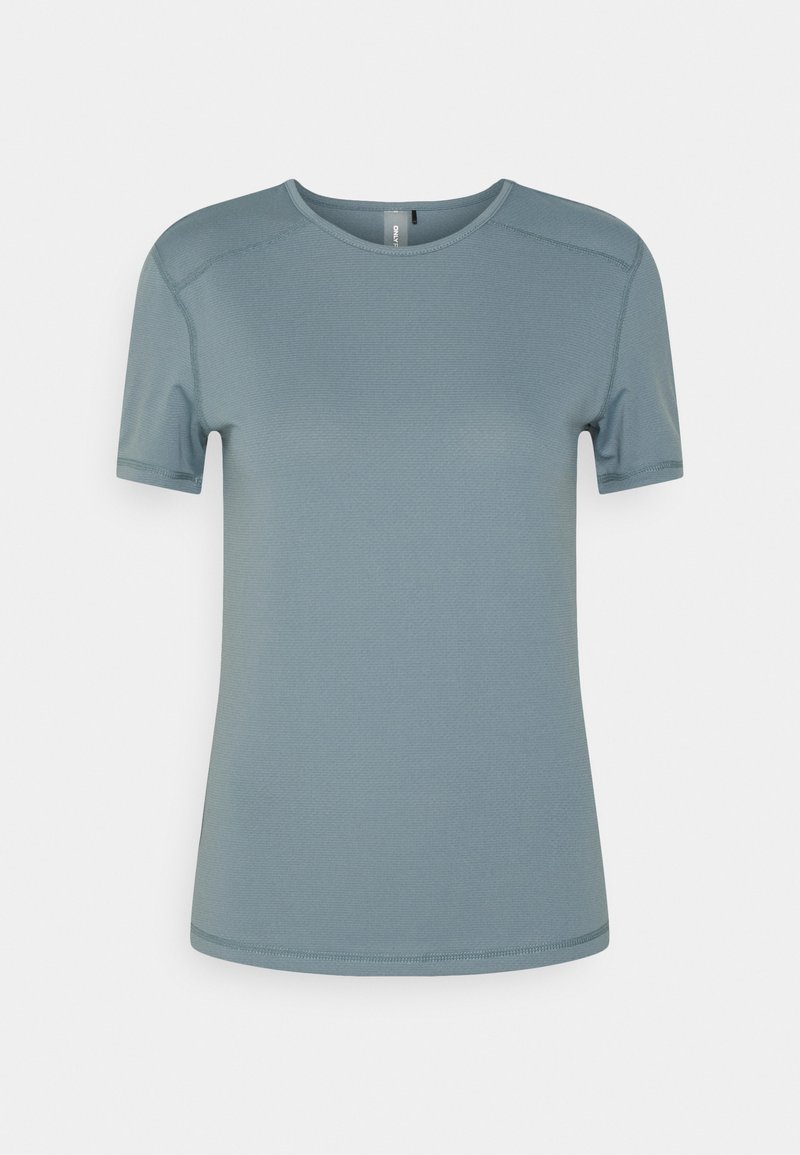 ONLY Play ONPMILA LIFE ON SLIM TEE  - Lihtne T-särk - blue mirage
