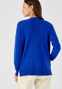 Damart PULL COL ROND EN PUR - Trui - bleu porcelaine