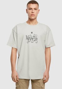 MJ Gonzales CLASSIC HEAVY OVERSIZED - Trükipildiga T-särk - lightasphalt