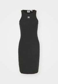 ESSENTIALS TANK DRESS - Robe en jersey - black
