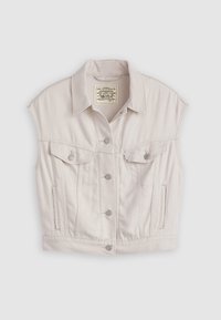 SHRUNKEN 90S VEST - Waistcoat - crystal gray