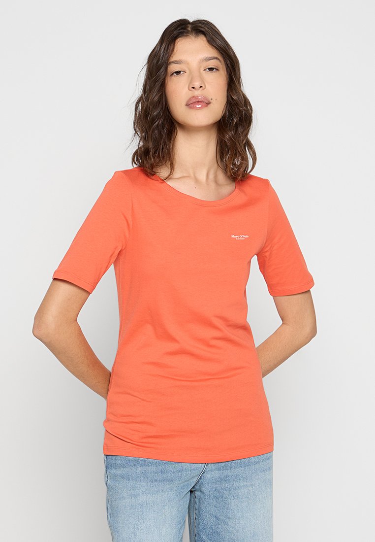 Marc O’Polo T-shirt basic oranje