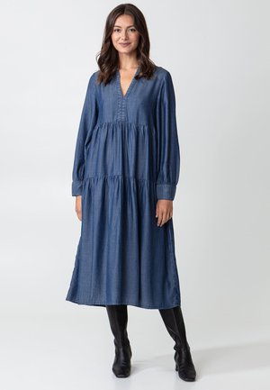 AGNETA - Denim dress - navy