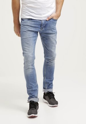 Jean droit - white