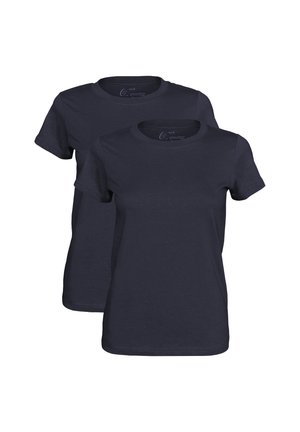 PRIME 2 STÜCK  O-NECK - TEE - Basic T-shirt - dunkelblau