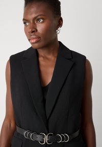 DKNY FUEN AERO  - Strukirani kaput - black