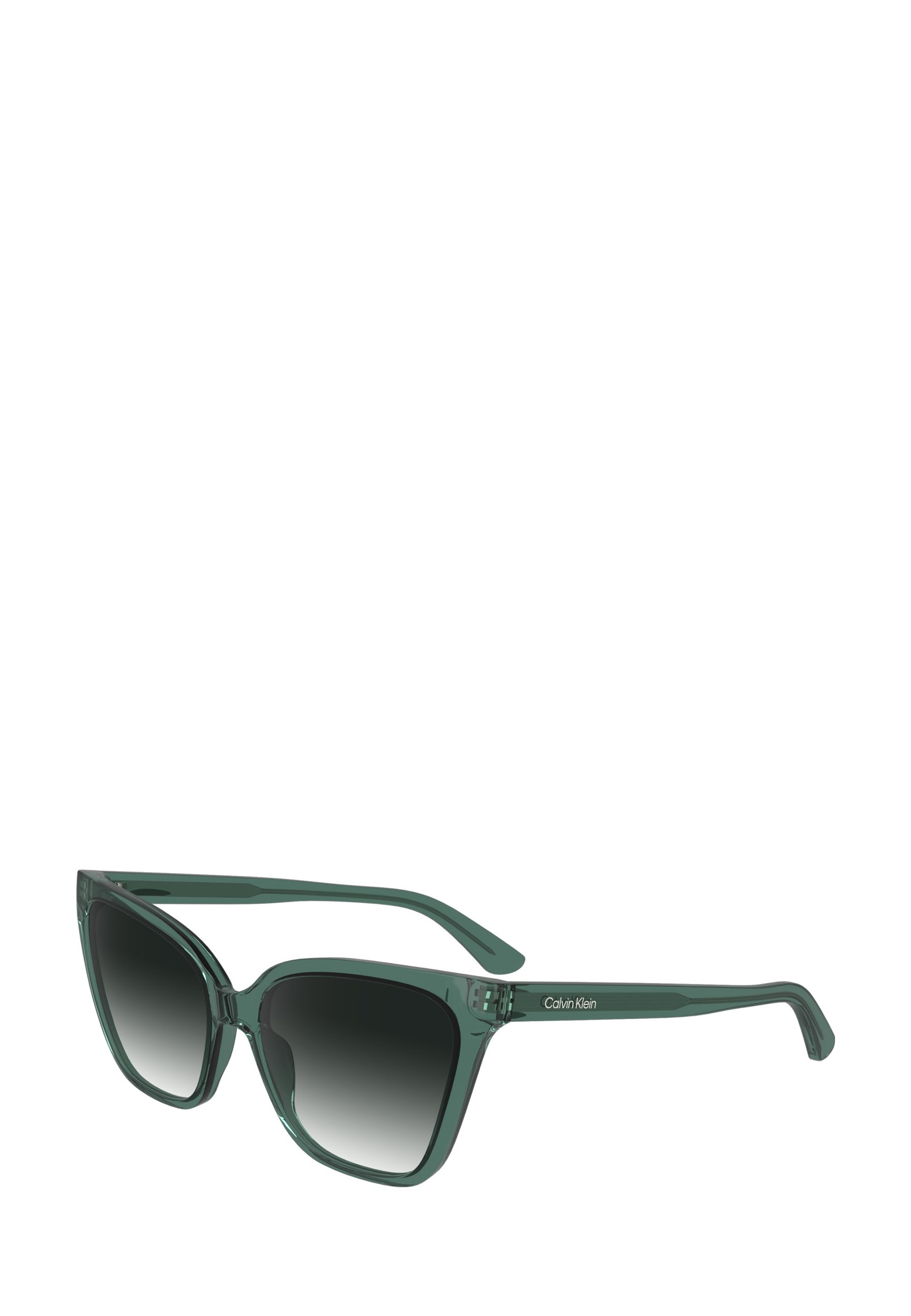 Calvin Klein Dark Green Sunglasses Shop the Calvin Klein CK25503S Sunglasses Dark Havana/Green main image 2