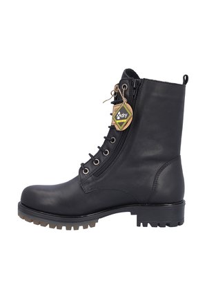 Botines con plataforma - black