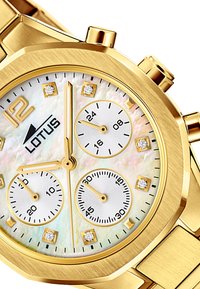 Lotus Montre à aiguilles - goldfarben