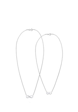2 PACK INFINITY - Kaulakoru - silver-coloured