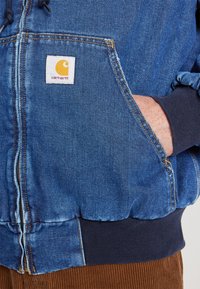 Carhartt WIP ACTIVE JACKET - Denim jacket - blue stone washed