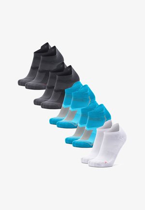 Danish Endurance, CLASSIC SPORTS LOW-CUT 5-PACK - Sportsstrømper - grey blue white