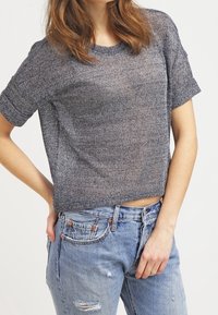 Vero Moda Stickad tröja - dark blue