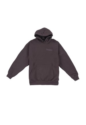 Dropsize Džemperis ar kapuci - washed black