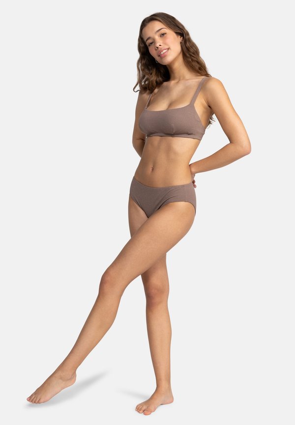 LASCA - Bikini top - deep taupe3