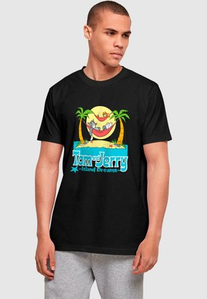 TOM AND JERRY - HAMMOCK DREAMS  - T-shirt imprimé - black