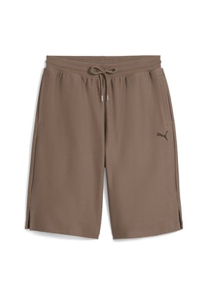 Puma PREMIUM ESS LINE RELAXED  - Tracksuit bottoms - totally taupe