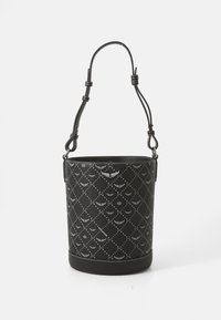 BUCKET MONOGRAM - Sac à main - black