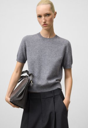 T-shirt basic - grey melange