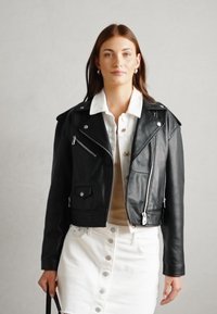 Zign Studio LEATHER - Klasične cipele s visokom petom - black