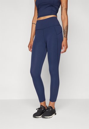 SUSTAINABLE ALL DAY LEGGING 7/8 - Leggings - navy blue