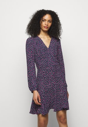 DRAPEY DRESS - Day dress - french navy/multi