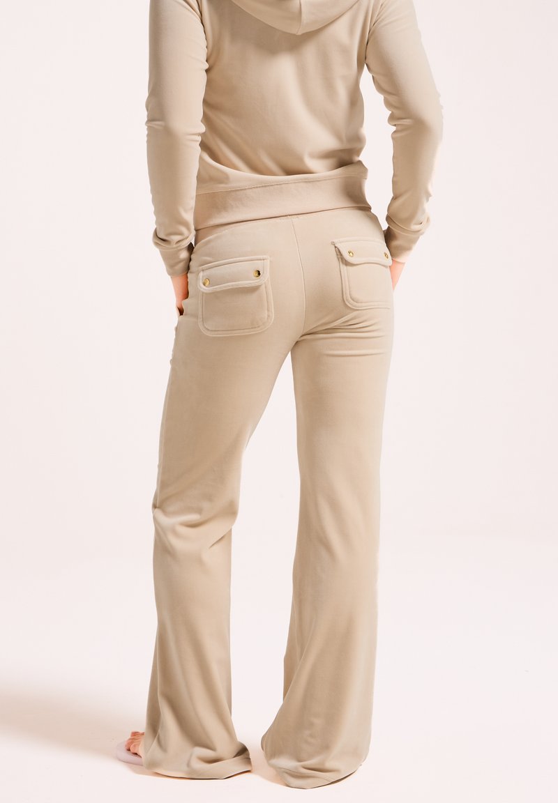 Juicy Couture JOGGING LAYLA LOW RISE GOLD HARDWARE - Broek