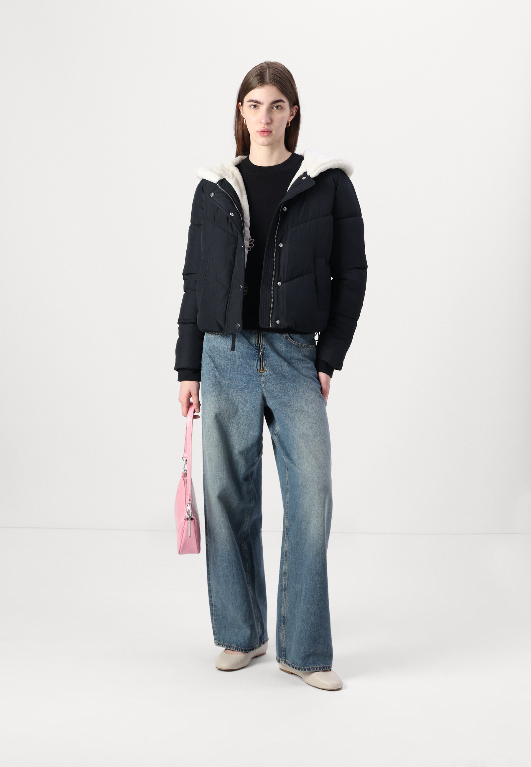 Hollister Co. ULTIMATE COZY LINED HOODED PUFFER - Winter jacket Hollister Co. ULTIMATE COZY LINED HOODED PUFFER - Winter jacket