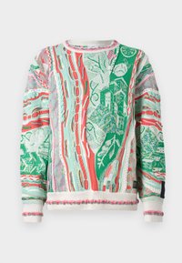 PULLOVER UNISEX - Vesta - green/coral