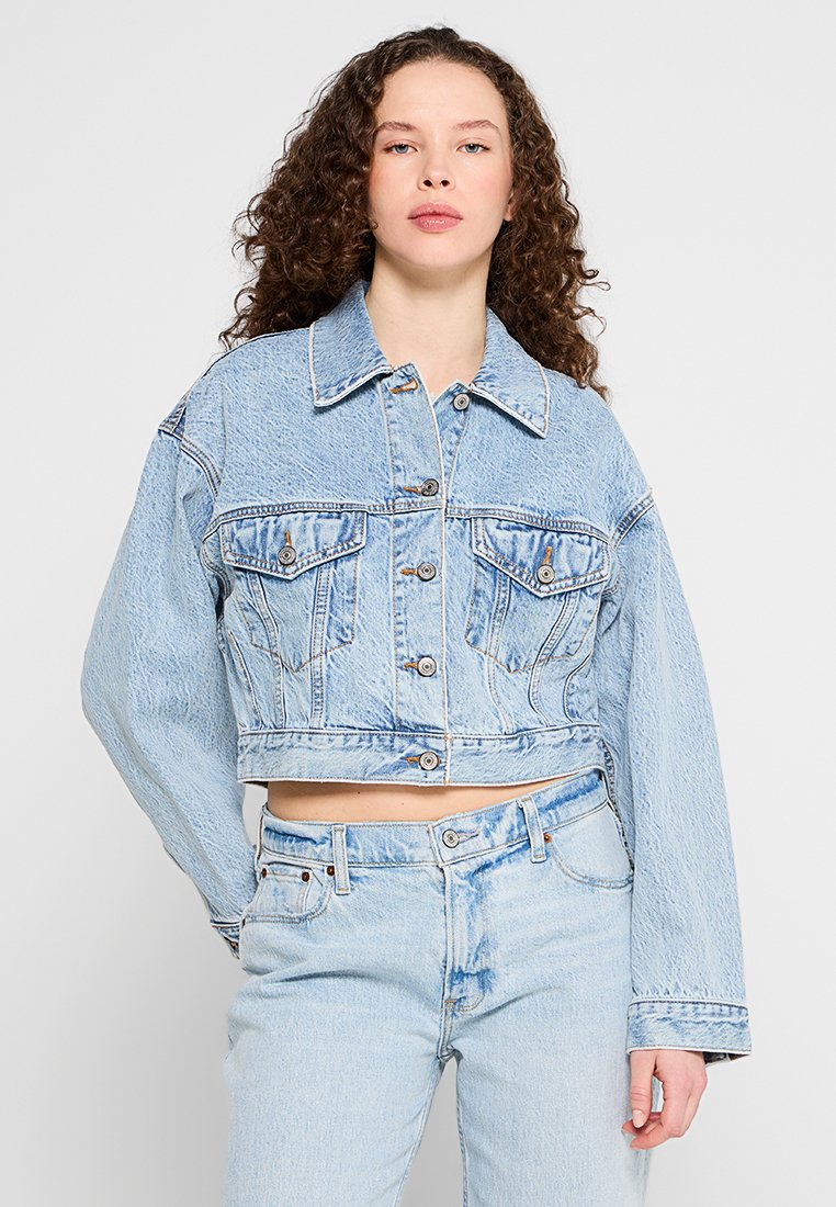 Abercrombie & Fitch Spijkerjas lichtblauw