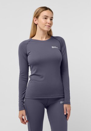 Jack Wolfskin INFINITE LIGHT LS W - Langarmshirt - graphite