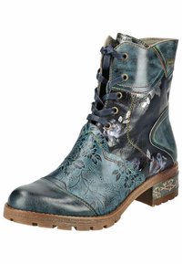 LAURA VITA Botines camperos - bleu