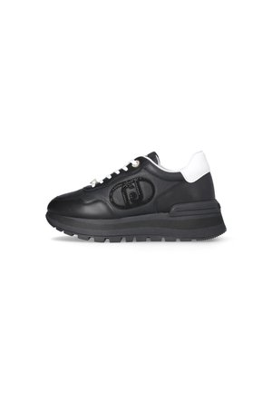 WITH BEJEWELLED LOGO - Sneakers basse - black