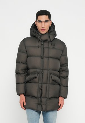 BASTO - Geacă cu puf - black olive
