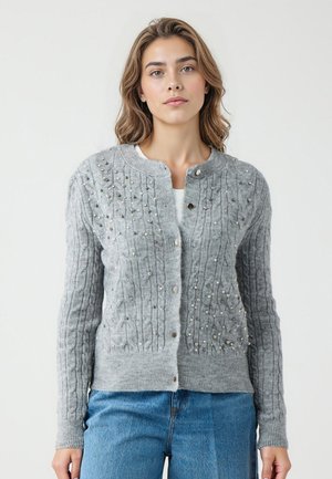 Strickjacke - grey