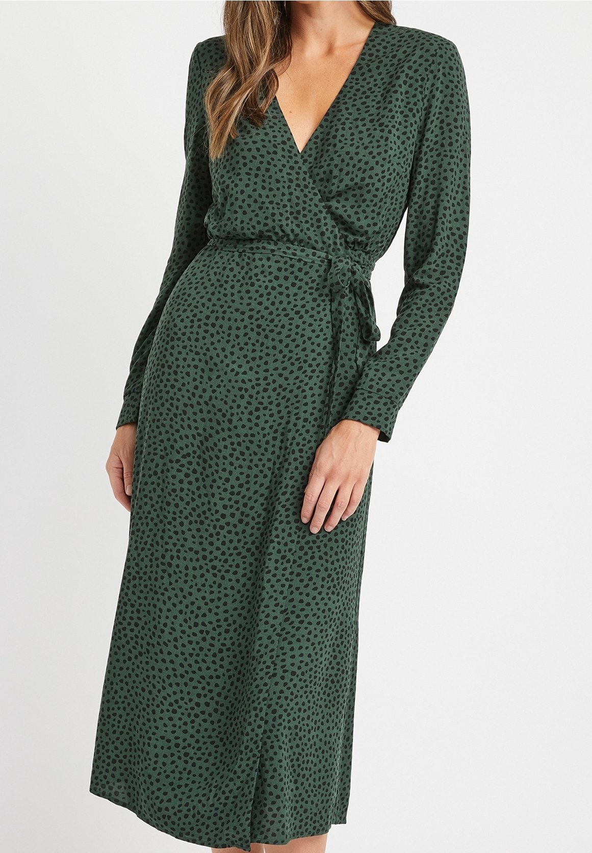 Kookai Day dress - green - (Pre-owned) - Zalando.ie Kookai Day dress - green - (Pre-owned) - Zalando.ie