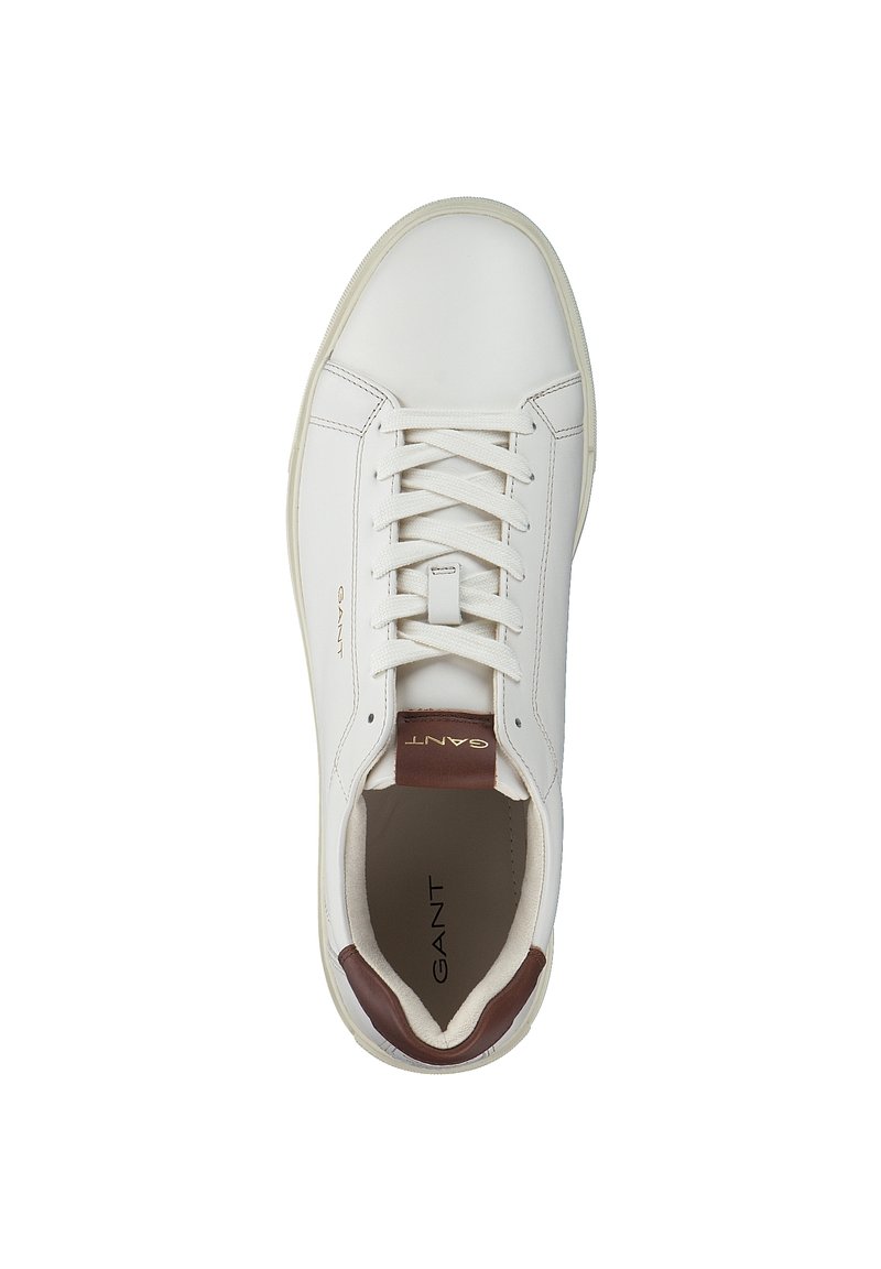 GANT MC JULIEN - Sneaker low - off wht. cognac g/transparent 