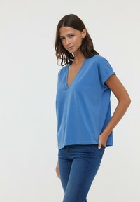 Lee Cooper ALYS MC - T-shirt basic - celadon blue