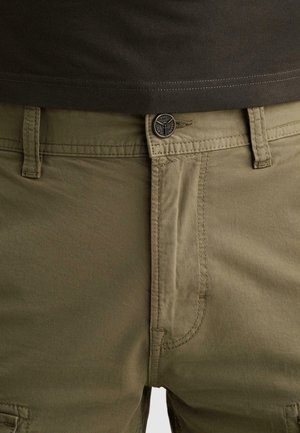 PME Legend, PME LEGEND - CLEARWING REGULAR FIT CARGO SHORTS -  . MEN - Šortky - dusky green