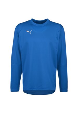 LIGA  - Sweatshirt - electric blue lemonade / white