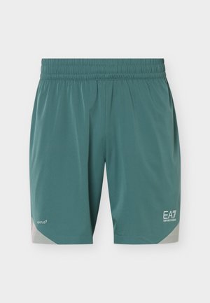 EA7 Emporio Armani, TENNIS PRO SHORTS COLOURBLOCK - Αθλητικό σορτς - silver pine