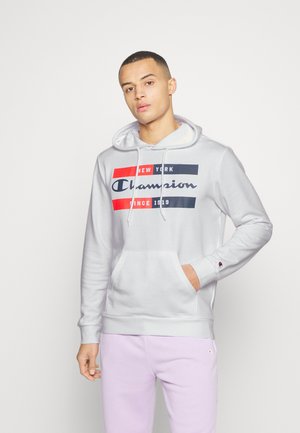 HOODED - Hoodie - white