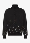 Sweatjacke - schwarz