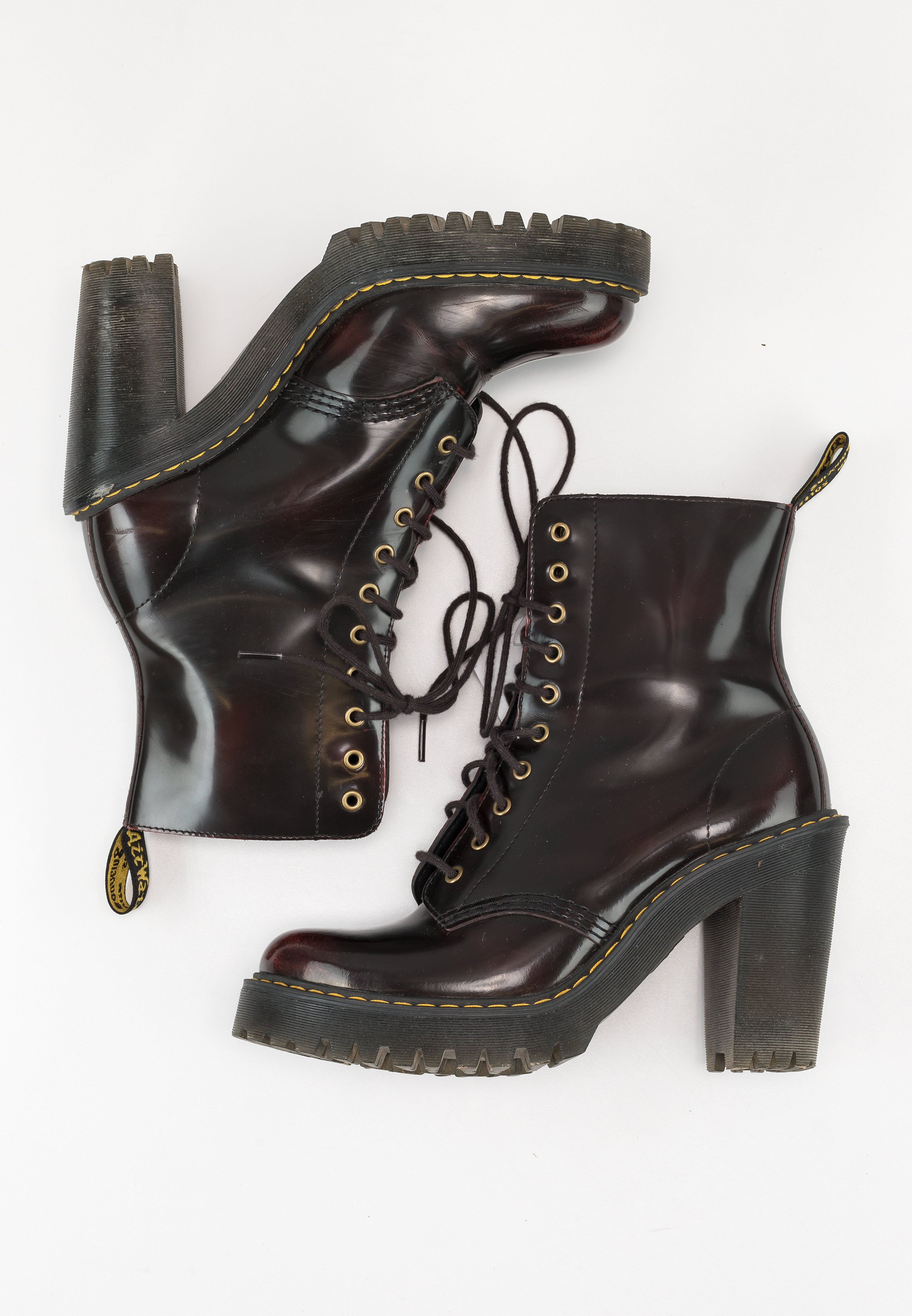 Dr. Martens Schnürstiefelette - red/rot - Zalando.de